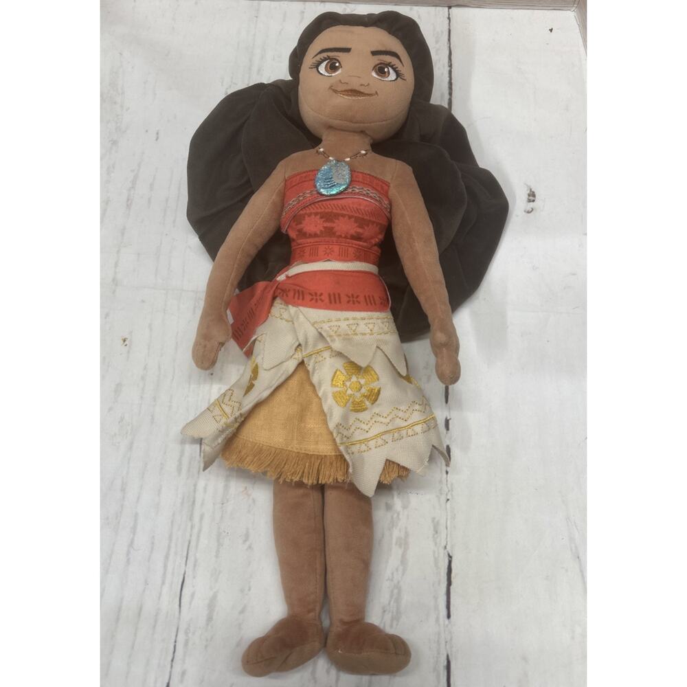 Moana Plush Doll 20" Disney Store Authentic Original Stuffed Movie Toy